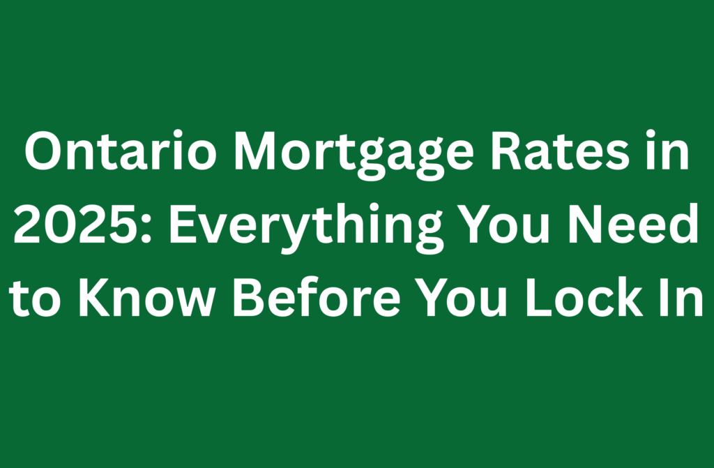 A comprehensive guide to mortgage pre-approval in 2025, featuring key steps, documents, and tips for Ontario homebuyers